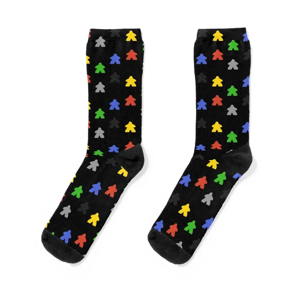 

Meeple pattern Socks Christmas ankle sheer Stockings Men Socks Luxury Brand Women's golf hockey gifts Socks Women Men's