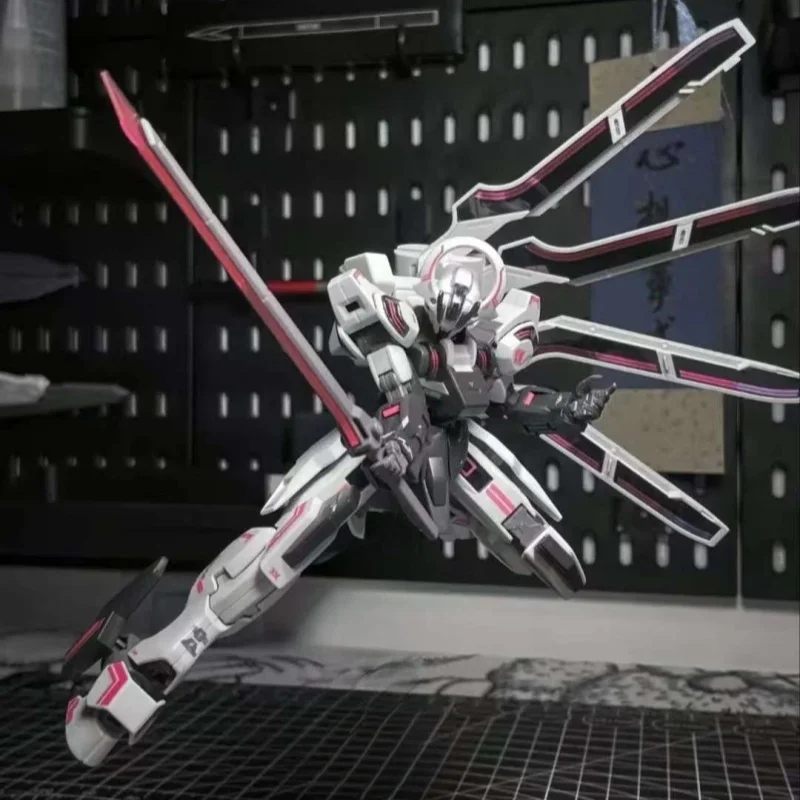 Schwarzette Wiedźma z Mercurys HG 1/144 Mech Model do Składania Ruchome Zestaw Figurki Akcji Dekoracje Ozdoba Zabawka dla Chłopca Prezent