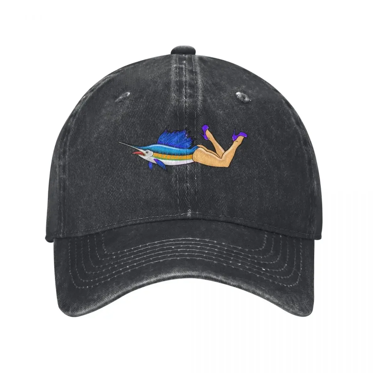 

Sailfish reverse mermaid Baseball Cap |-F-| birthday Sunhat tea Hat Women's Beach Outlet Men's