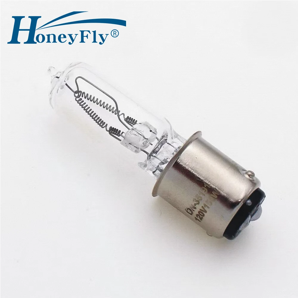HoneyFly Diagnostic Halogen Lamp JCD BA15D 120V 150W Clear Medical Bulb for P084079-033 AMSCO STERIS Examiner 10 Lighting System