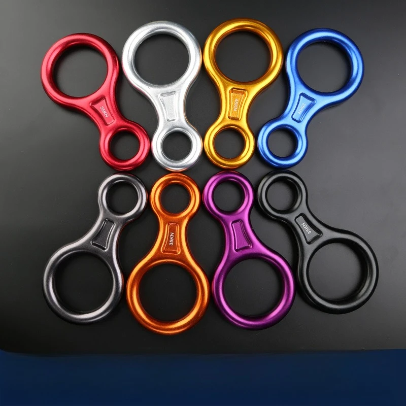 

Устройство для медленного спуска на высоте, 8-образный десендер, страховочное устройство, 8-образная петля