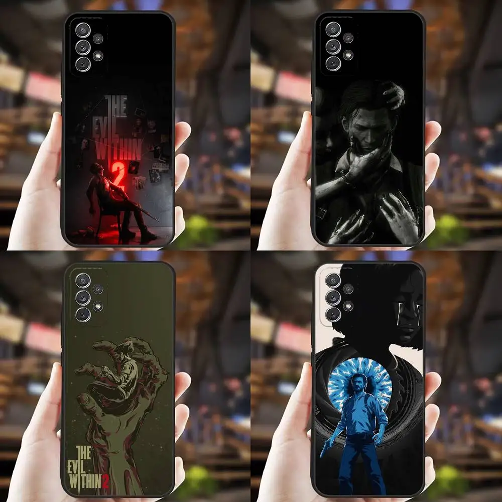 

Game The Evil Within Phone Case For Samsung S25,S24,S21,S22,S23,S30,Ultra,S20,Plus,Fe,Lite,Note,10,9,5G Black Cover