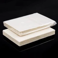 10 Uds escurridor de lana fieltro película de ventana tinte calcomanía aplicador raspador espátula para vinilo película de coche mantenimiento herramienta de alisado 10x7cm