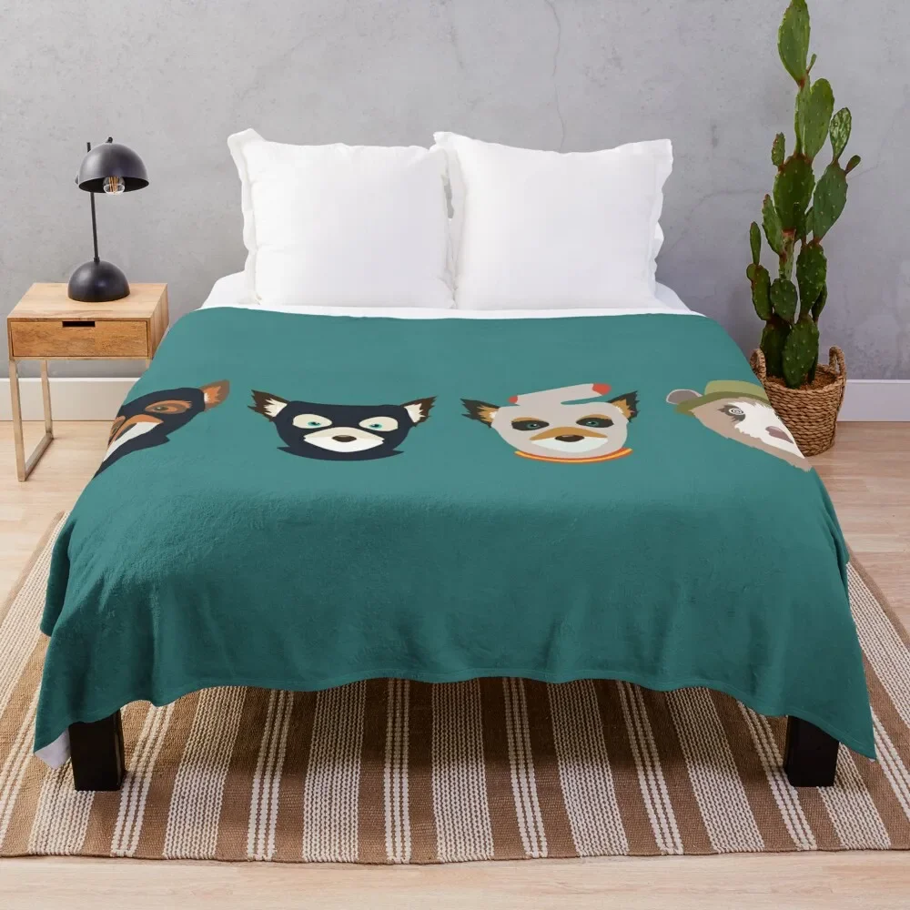 

Fantastic Mr. Fox Throw Blanket Fluffy Cozy Throw Blanket for Home Decor