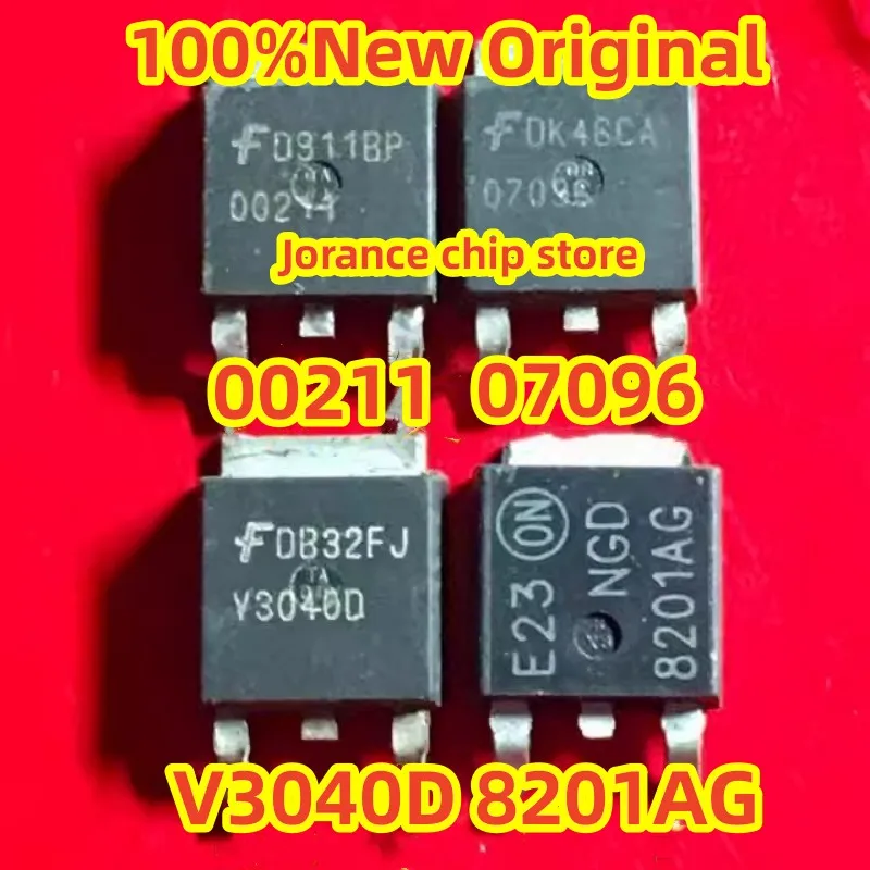 5PCS/lot 00211 TO252 V3040D 07096 NGD8201AG New Original Ignition line driver transistor