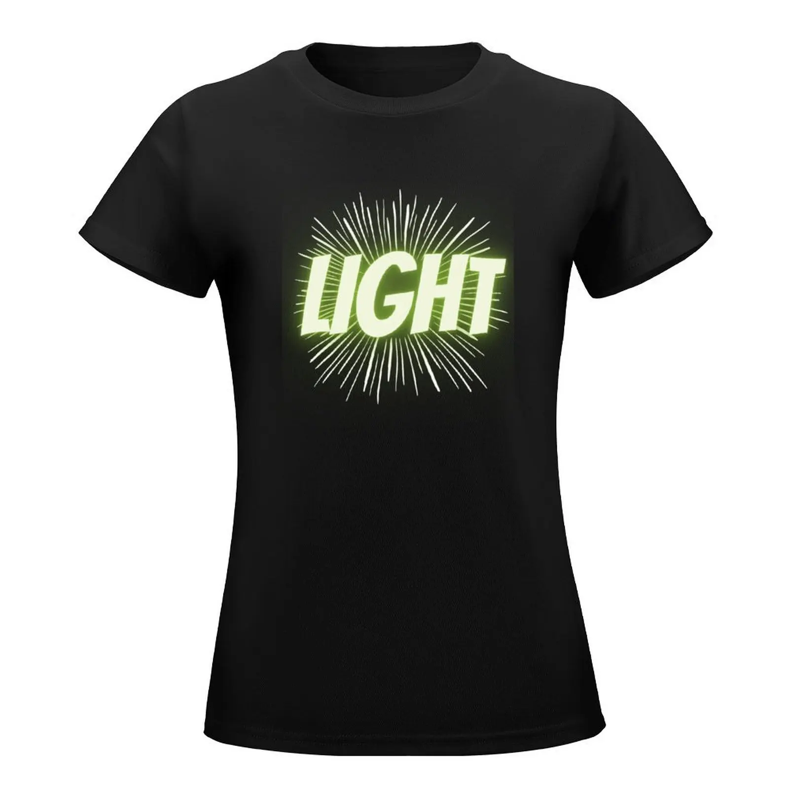 Explosion of the Light T-Shirt aesthetic clothes Female clothing Women's t-shirt