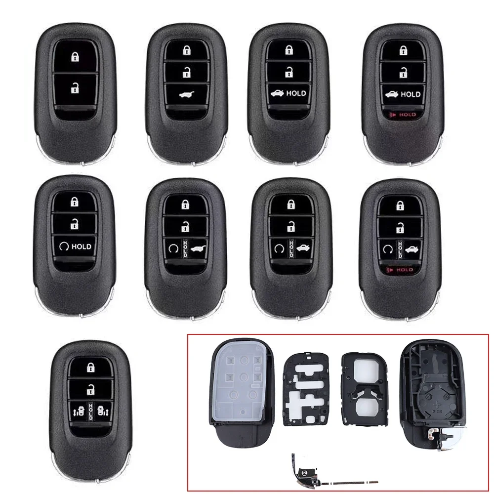 

Car Key Fob Case Shell Housing for Honda CR-V Civic Accord HR-V CR-V CRV HRV Fit City Odyssey XRV Hrv 2023 2024