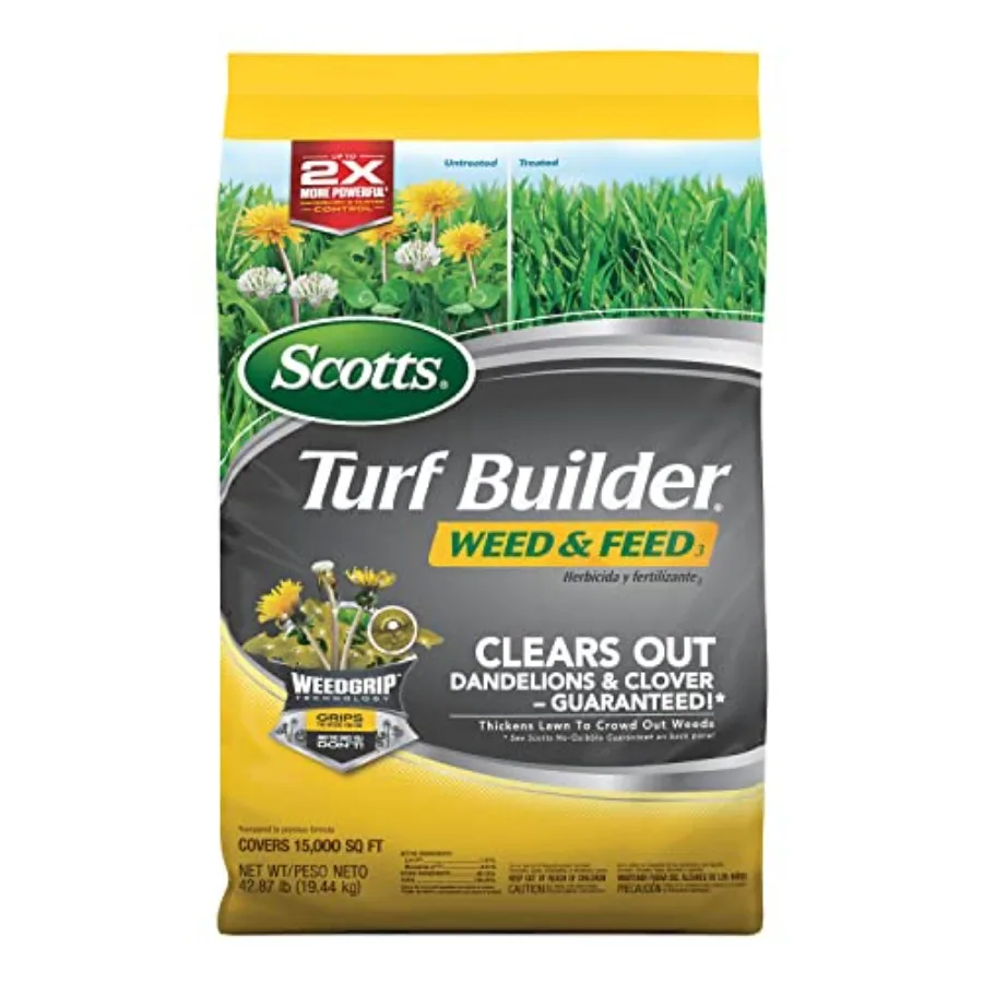 

Turf Builder Weed and Feed 3, 15, 000 sq. ft