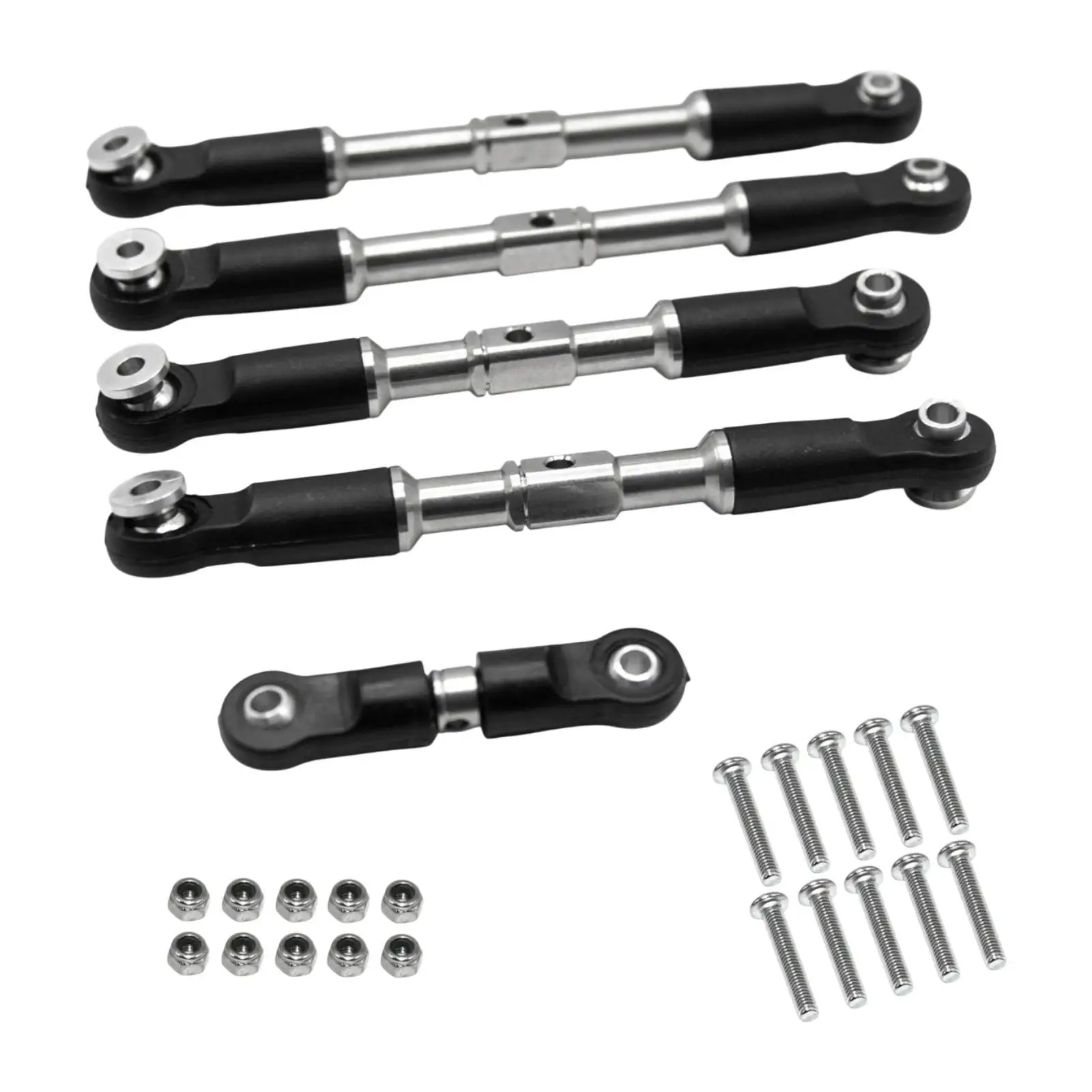 5x Lenkstange Ersetzen Hochfesten RC Auto Ersatzteil Professionelle Upgrades Teil RC Auto Zugstange für 1/7 DIY Accs Teile