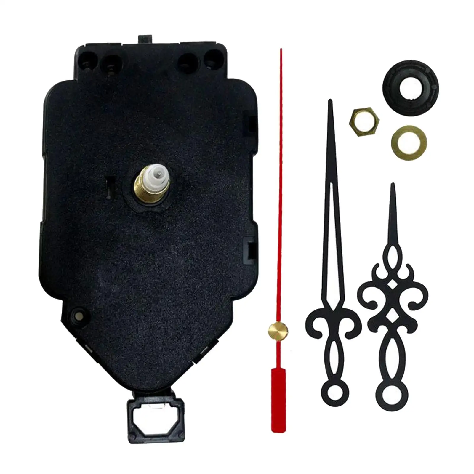 Pendulum Type Clock Movement DIY Replacement Parts with Hands for Wall Clock Mechanism Home Craft Repair Kit
