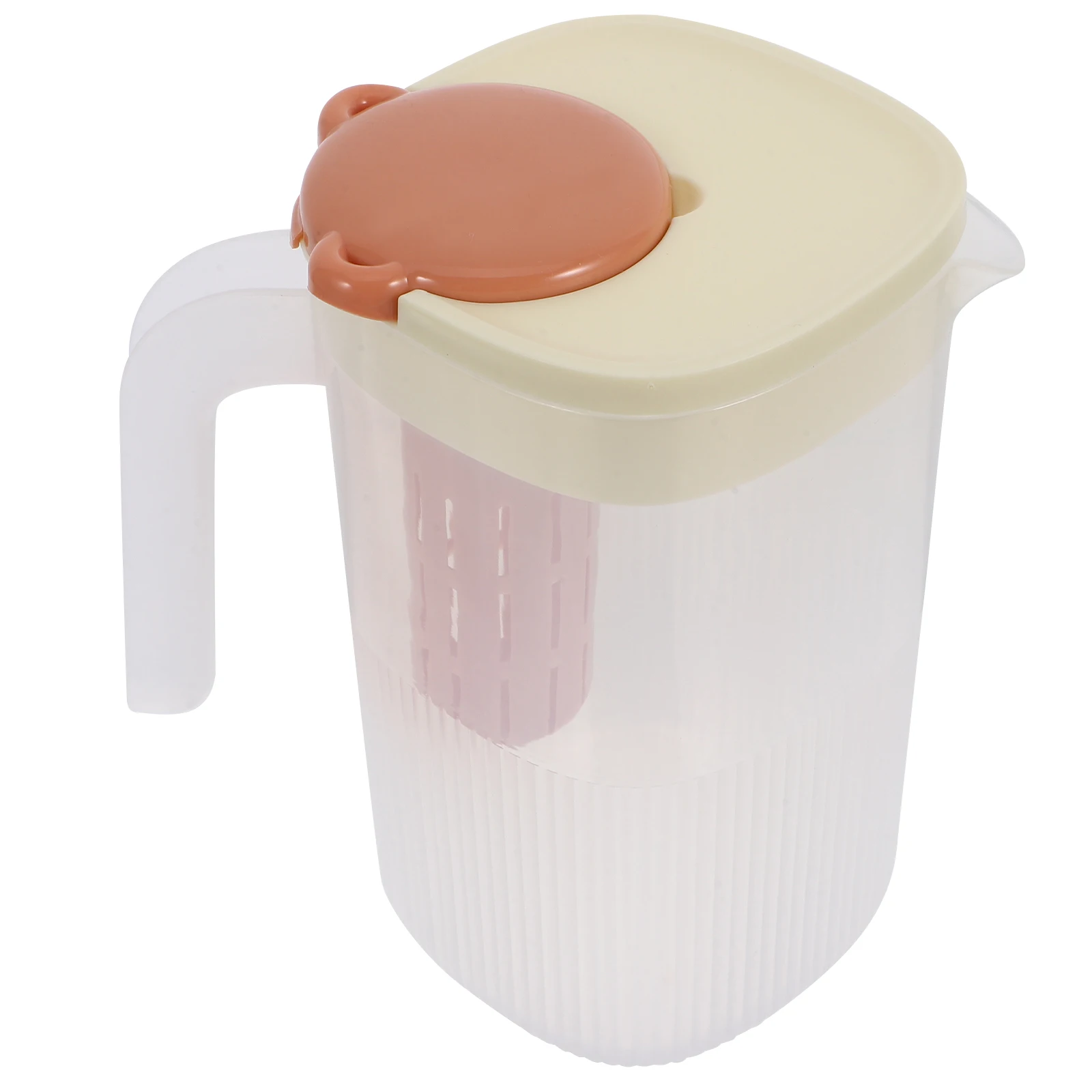 

Large Capacity Cold Water Jug 2200ml Pitcher PP Material Lemonade Bottle Refrigerator Door Compatible Fruit Tea Maker Water