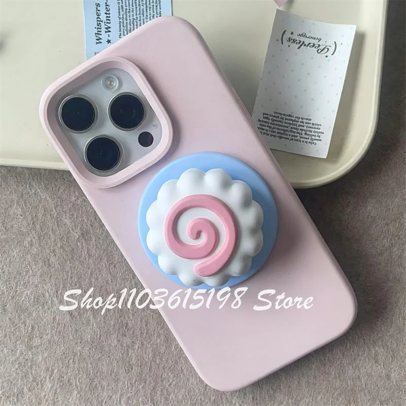 Корейский милый 3D камабоко магнитный держатель для телефона Griptok Grip Tok подставка поддержка iPhone Magsafe аксессуары Фото №3