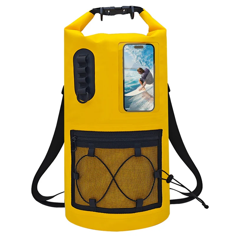 20L/30L wasserdichte Trockentasche für Damen und Herren, wasserdichter PVC-Schulterrucksack zum Schwimmen, Rafting, Kajakfahren, Trekking, Outdoor-Sporttasche – Detail 9
