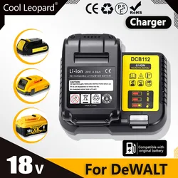 Fast Charging Station Battery Charger for Dewalt 10.8V 12V 14.4V 18V 20V DCB101 DCB200 DCB140 DCB105 DCB112