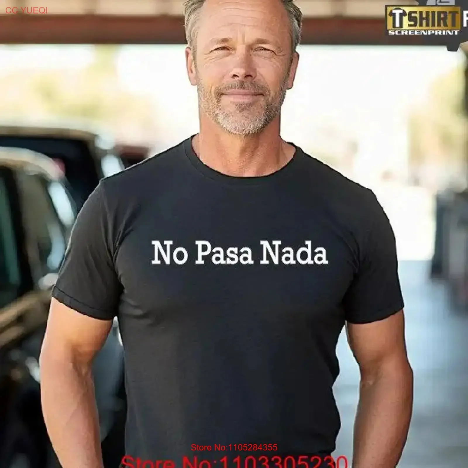 Camiseta con Meme en Español 'No Pasa Nada' Divertida para Estudiantes, Fiestas, Solteros, Malas Decisiones, Mantener la Calma, Sin Preocupaciones, Latinos