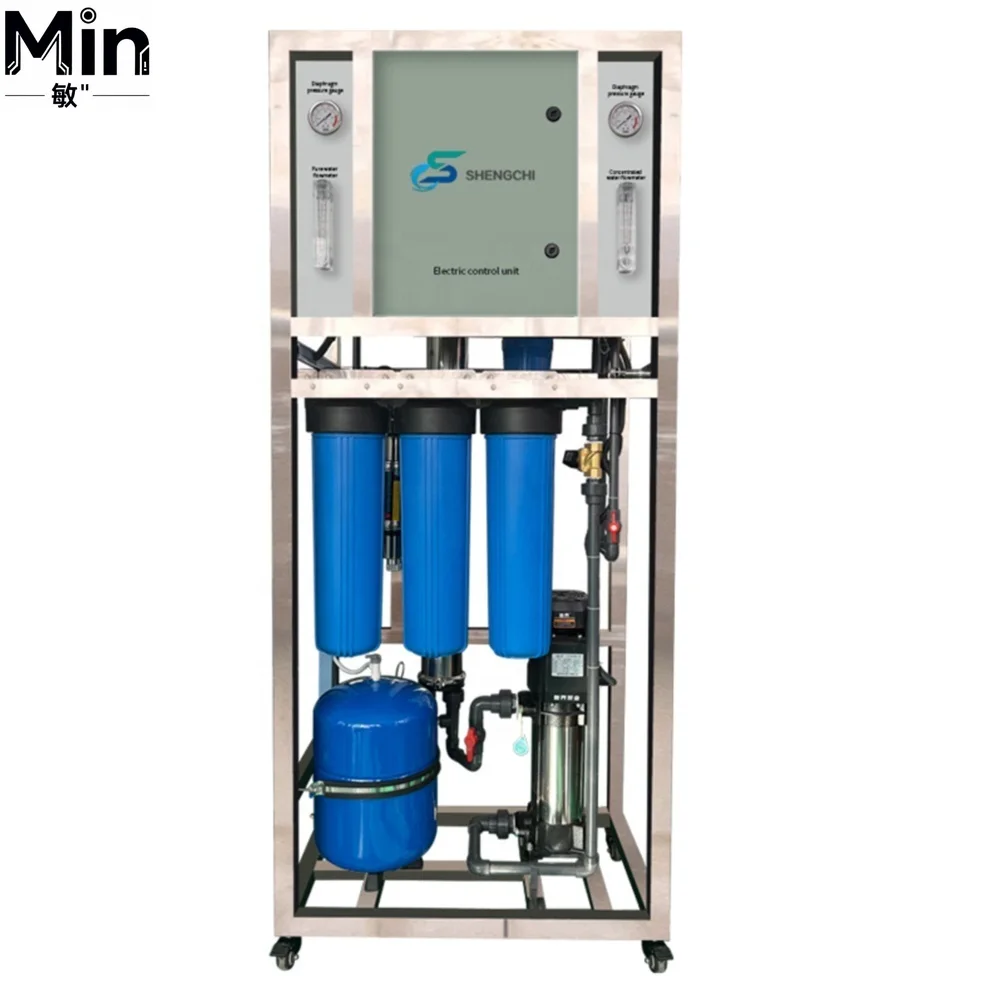 Commercial RO Water Purification Plant 250~10000LPH Reverse Osmosis Water Treatment Machine PLC Intelligent Control