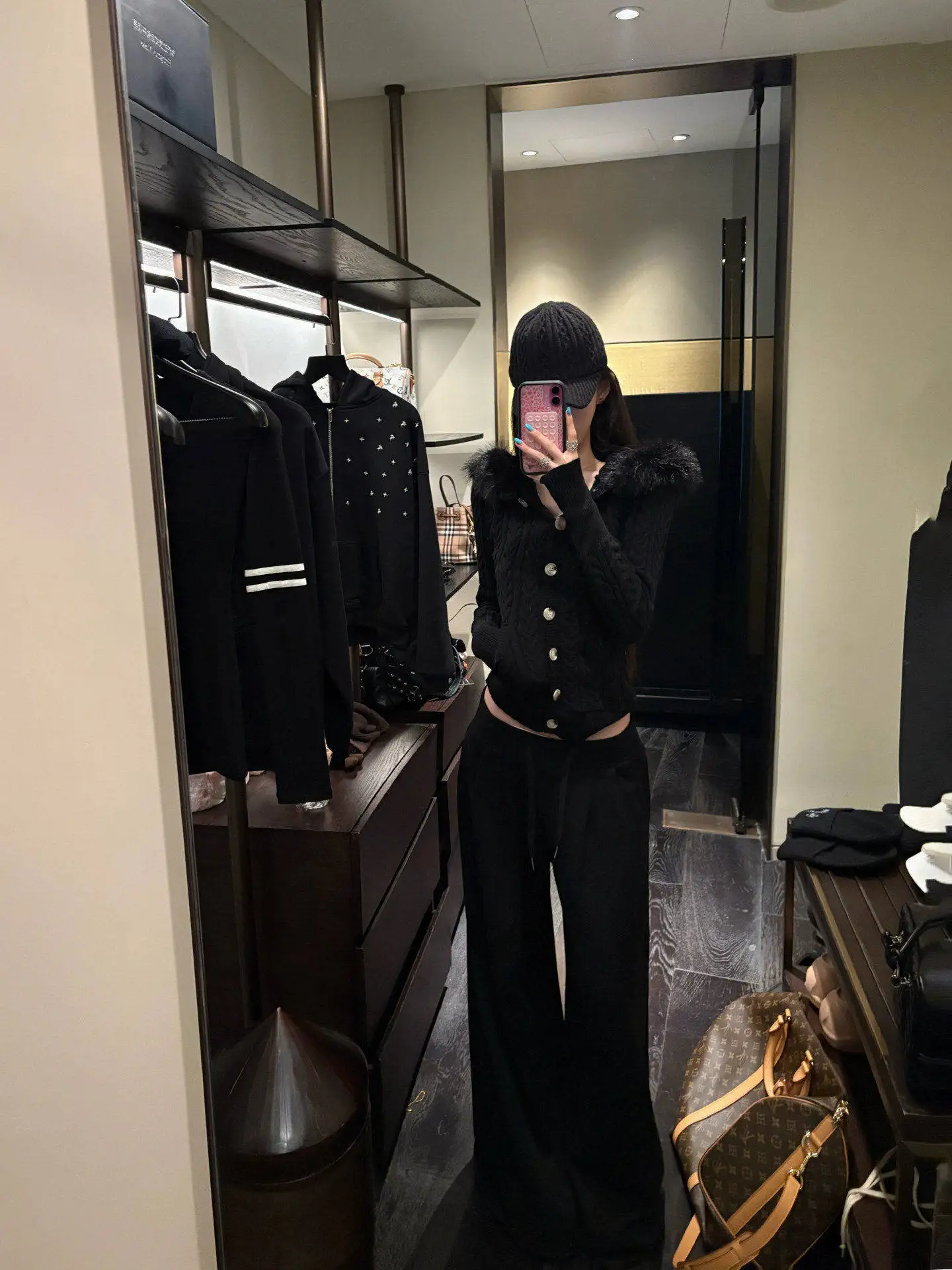 

Bla Sport Pants Women's Spring Autumn Loose Slim Straight Leg Casual Wide Leg Pants Comfortable Cotton Blend Dstring