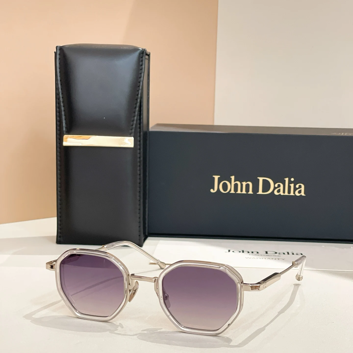 Vierkante Designer Voor JOHN DALIA JD Harrison Zonnebril Mannen Vrouwen UV400 Hoge Kwaliteit Street Fashion Klassieke Brillen Met Doos