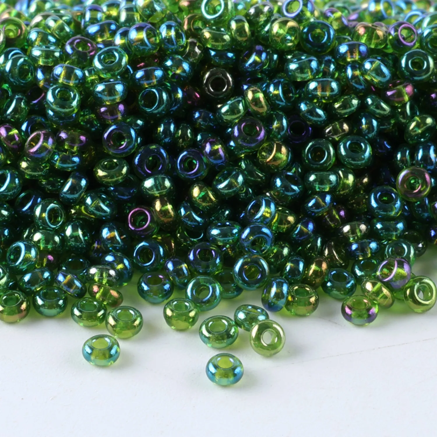 Domestic CJ 11/0 Transparente Farbige Hochwertige Rocailles-Perlen 10g/Röhrchen Geeignet für Alle Arten von DIY-Bastelarbeiten, etc. – Detail 24