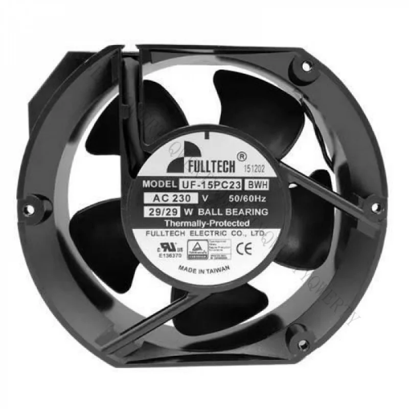 SR + para ventilador de refrigeração FULLTECH UF-15PC23 BWH 17251 AC230V 29W