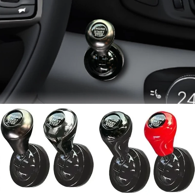 Push Start Button for Car One Touch Ignition Rocker Lever Retro Joystick Decoration Auto Interior Decorate Accessories Gift