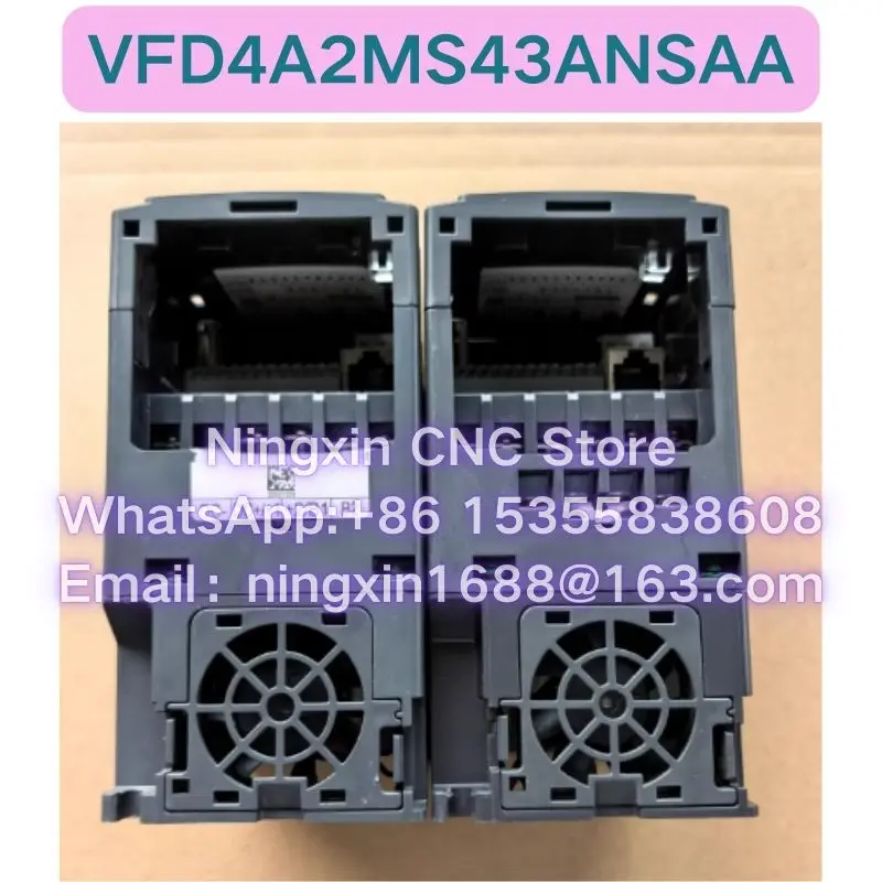 

Использованный инвертор VFD4A2MS43ANSAA. Функциональный тест пройден. Быстрая доставка.