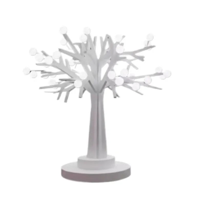 

Creative tree shape indoor landscaping display rack tree lights hotel decoration landscape floor display stand