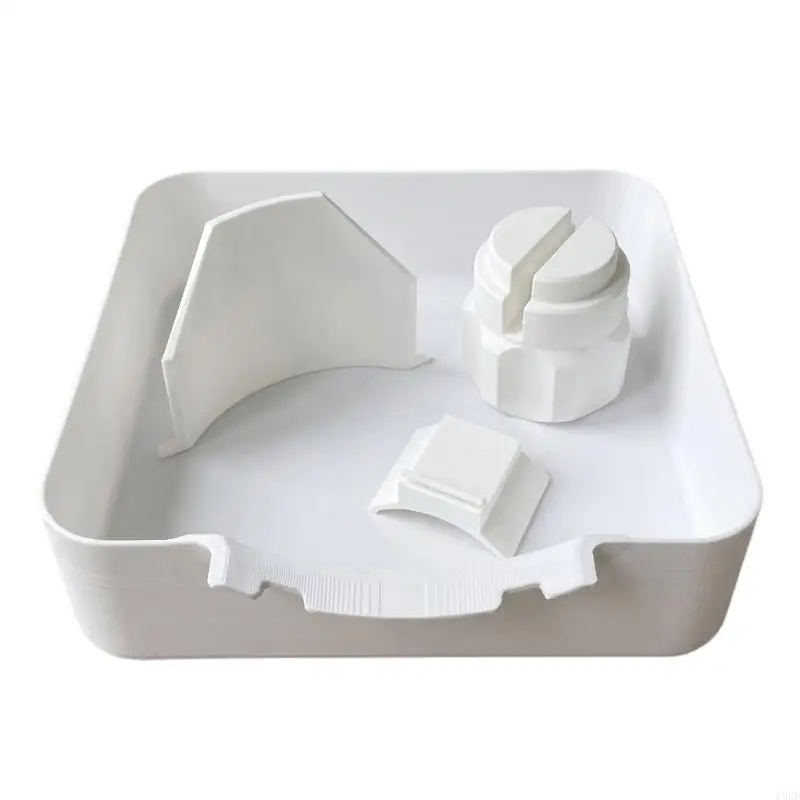 F92F Washer Floor Guard Tray Set for Laundry Room Water and Damp Corners