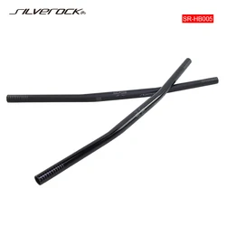 SILVEROCK Carbon Handlebar 31.8mm 25.4mm x 620mm Back Sweep 7 Degrees Flat Bar for TERN K3Plus D9 Birdy Brompton Folding Bike