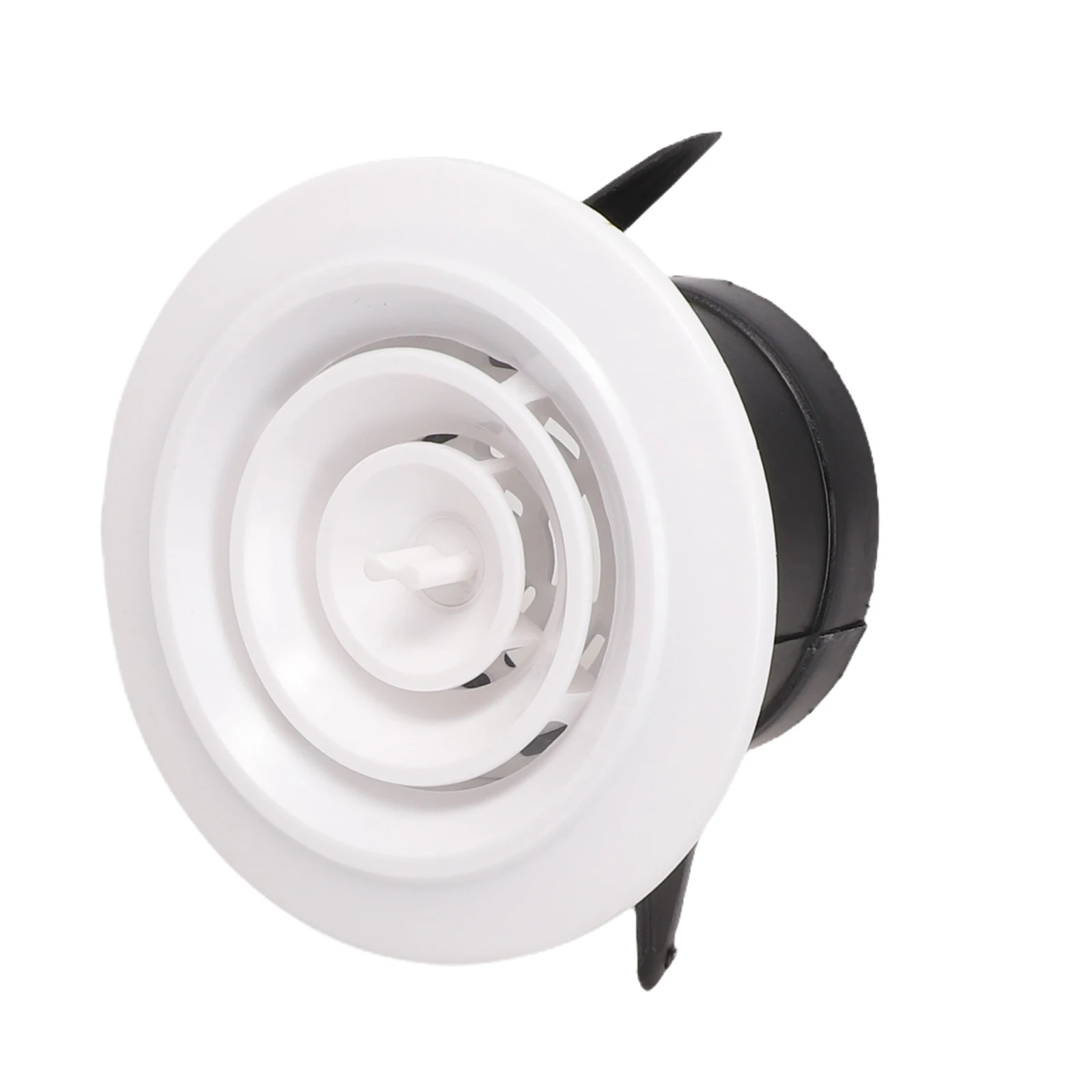 1pc 75-200mm Wand Innen Vent ABS Lüftungsgitter Vent Abdeckung Einstellbare ABS Luft Belüftung Abdeckung Runde Lüftungsschlitze