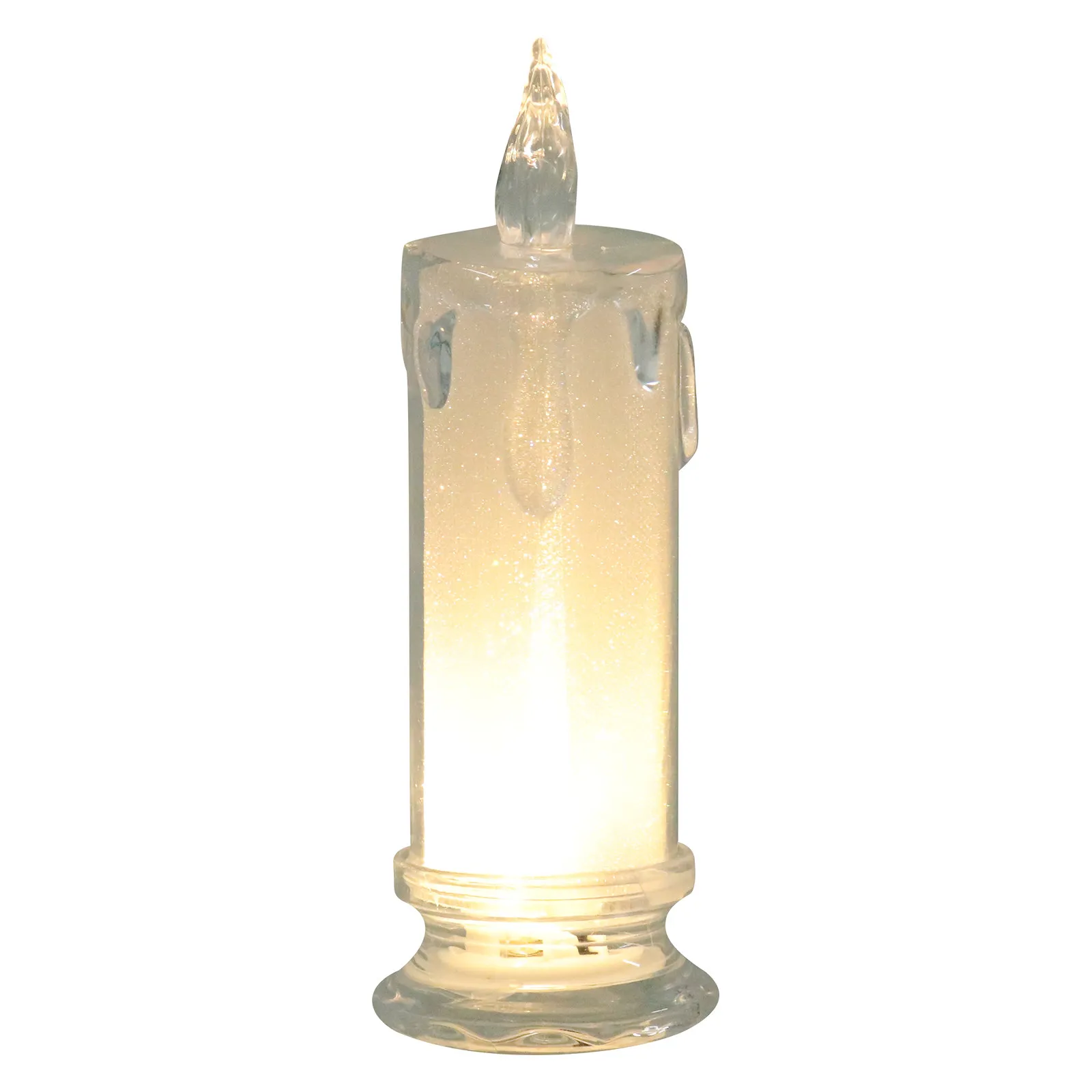 6 pcs LED Flameless Light Party Lamp Decorative Wedding Halloween Christmas New Year Candling Light Battery Powered Electronic