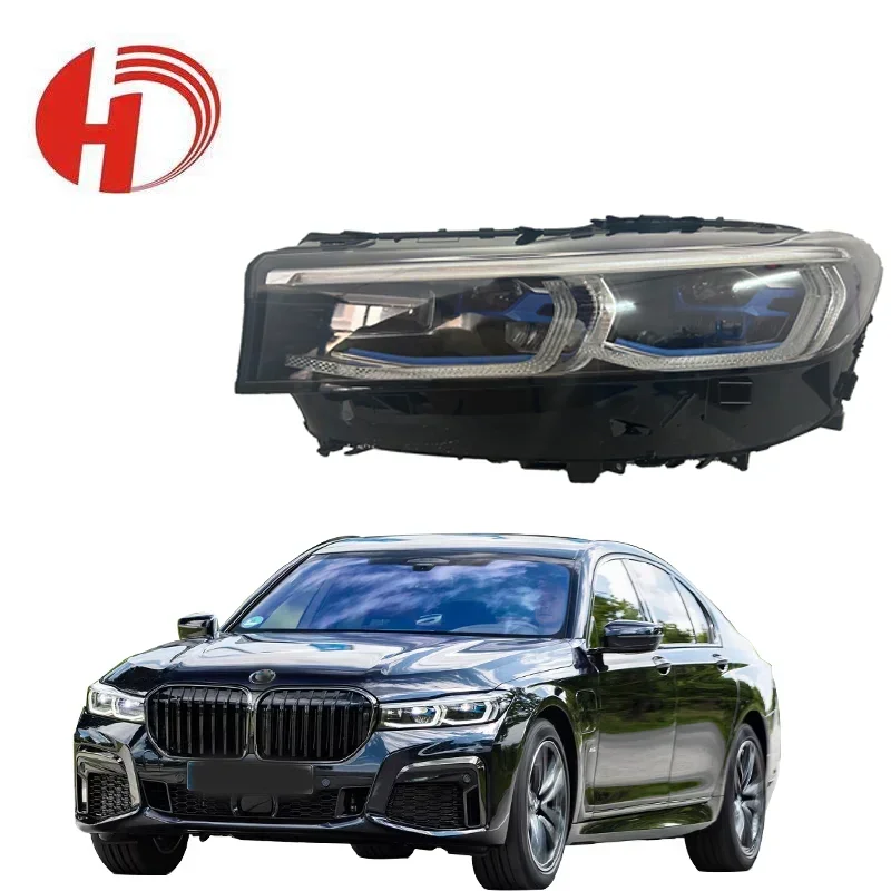 For BMW 7 Series 80W 11000LM Laser Headlight Auto Lighting Systems Car Led Headlight For BMW 7 Series 2020 2021 2022 2023