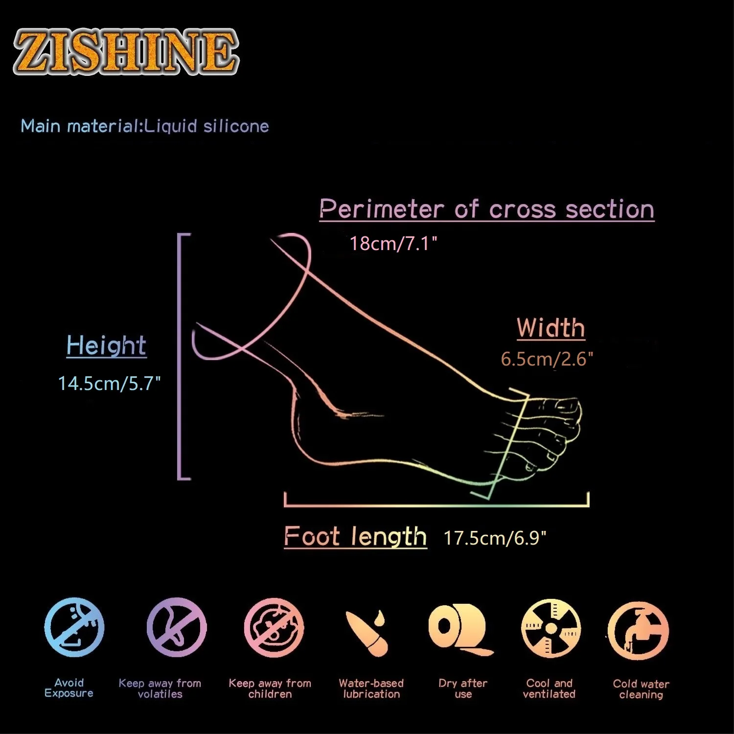 سيليكون نموذج القدم مسمار ممارسة القدم المعرضة قدم الوثن ل Footjob صورة أحذية عرض المجوهرات حجم صغير 17.5 ZH6280