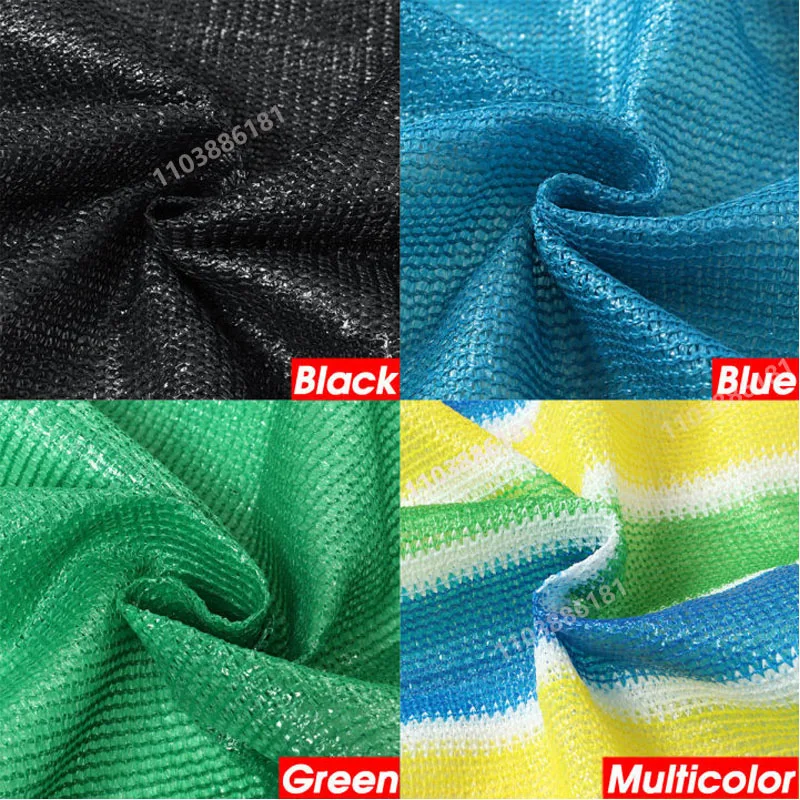 Outdoor garden sunshade net, terrace sunshade, camping sunshade net, UV protection, HDPE sunscreen cloth