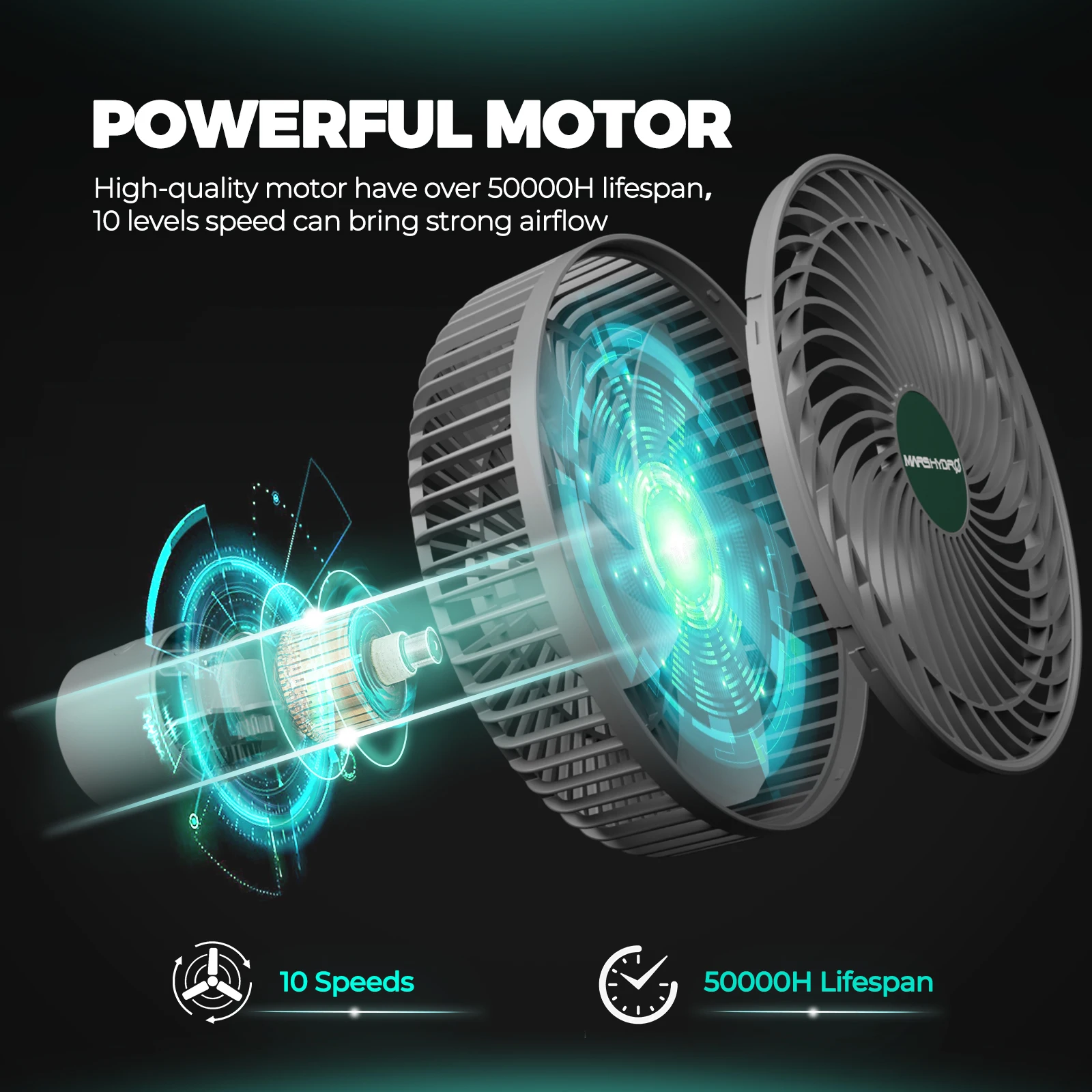 Рисунок 2 - 2025 Mars Hydro 6-дюймовый зажимной