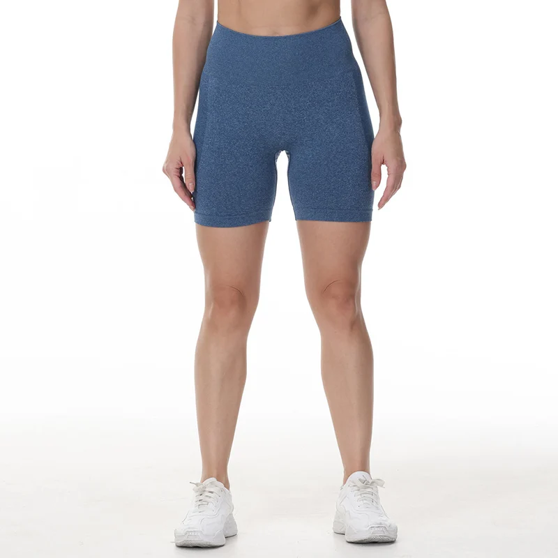 Push Up Yoga Shorts Spandex Solid Seamless Shorts Soft Workout Clothes For Women Tights Fitness Outfits Yoga Pants Gym Wear - Image 4