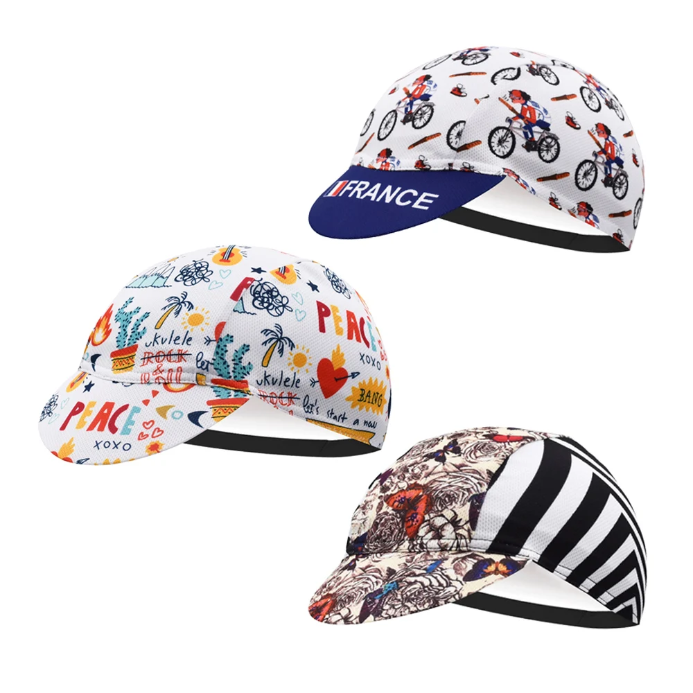 

Classic Retro Print Cycling Caps Outdoor Sports Mountain Bicycle Riding Hats Gorra Ciclismo Unisex