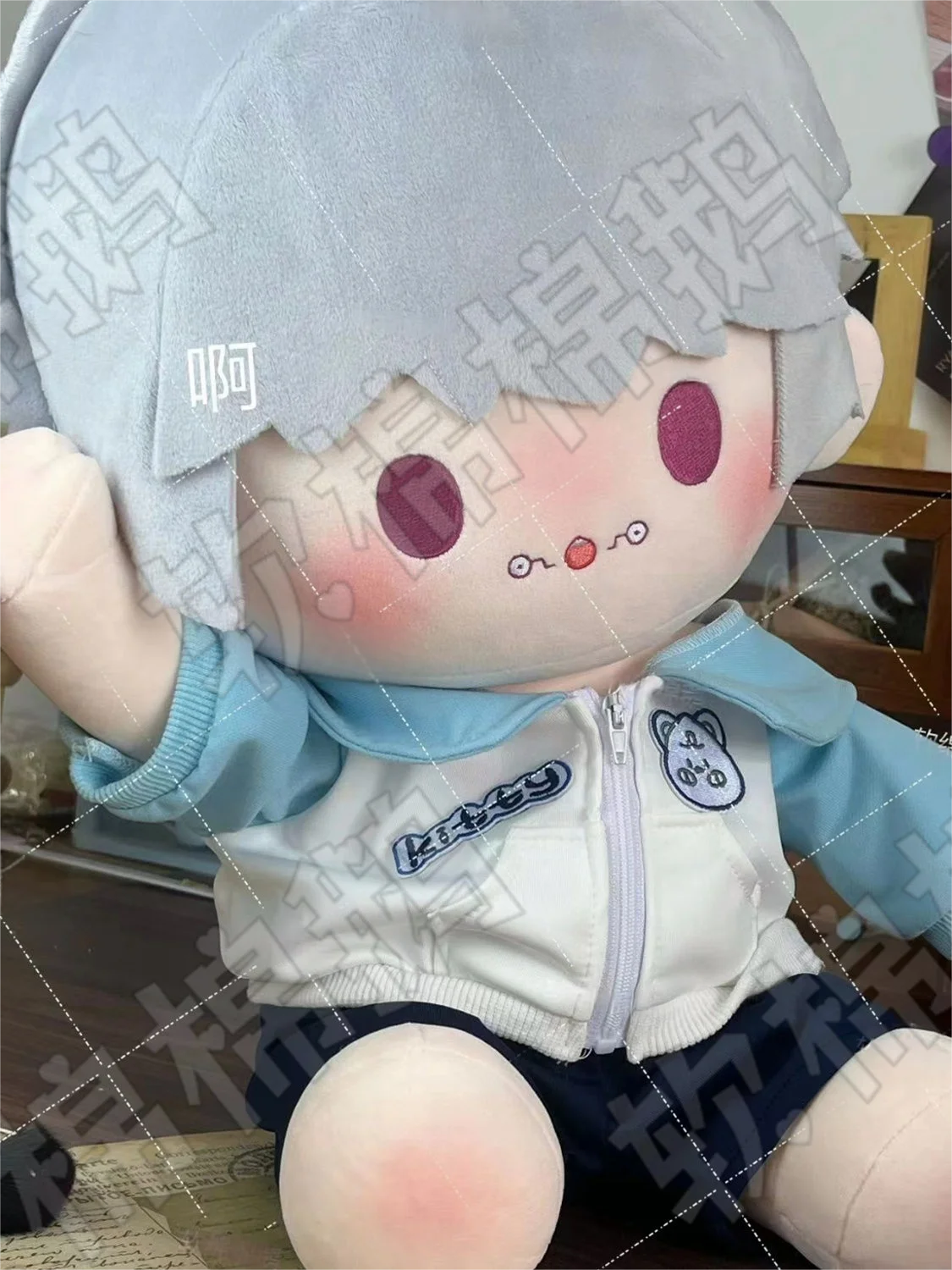 

Inumaki Toge Jujutsu Kaisen 40CM Cotton Doll Cosplay Clothes Adorable Delicacy Furry Plushie Ears Gifts Toys for Kids Cute