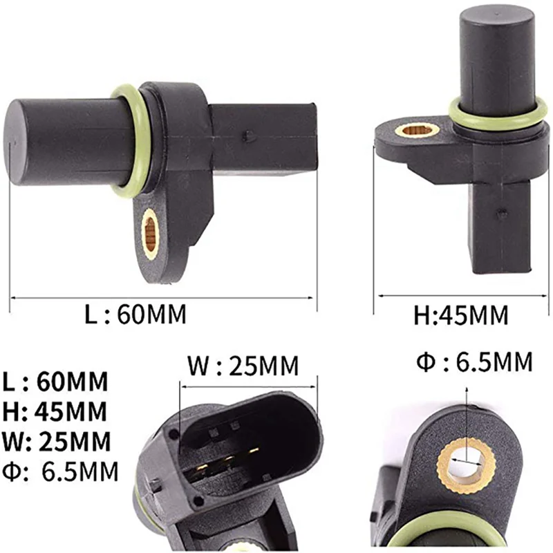 

3X 12147518628 Cam Camshaft Position Sensor CPS For BMW 330Xi 325Xi 528I 525I
