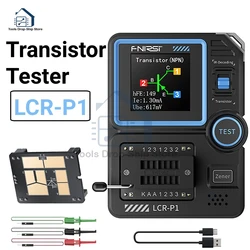 LCR-P1 Transistor Tester Diode Triode Capacitance Resistance Meter LCR ESR Meter NPN PNP MOSFET IR Multifunction Tester