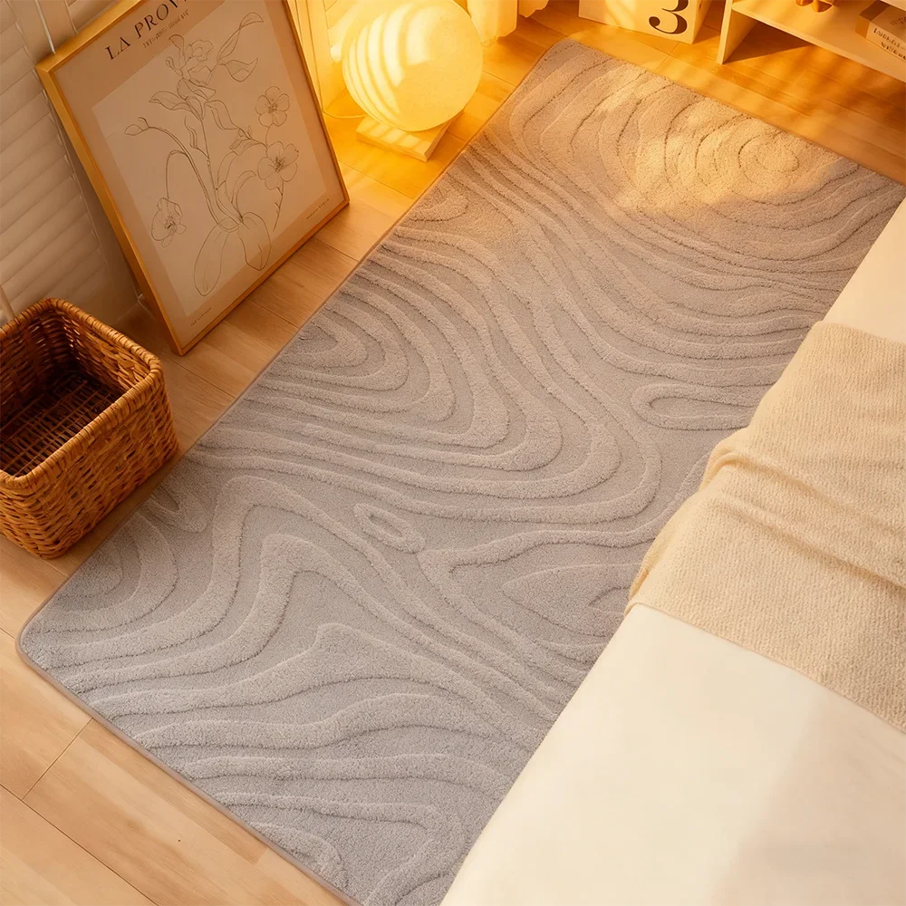 Autumn Winter Plush Carpet Soft Floor Mat for Kids Bedroom Bedside Mat Living Room Sofa Area Rugs Tatami Mats Modern Home Decor