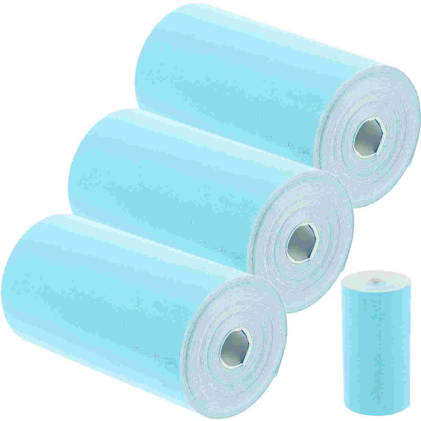 4 Rolls Thermal Paper Papers Printing Sticker Printer Multipurpose Receipt Towel Cash