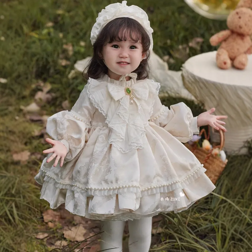 

Girls Lolita Dress Spring and Autumn New Princess Baby Birthday Foreign Style Cute