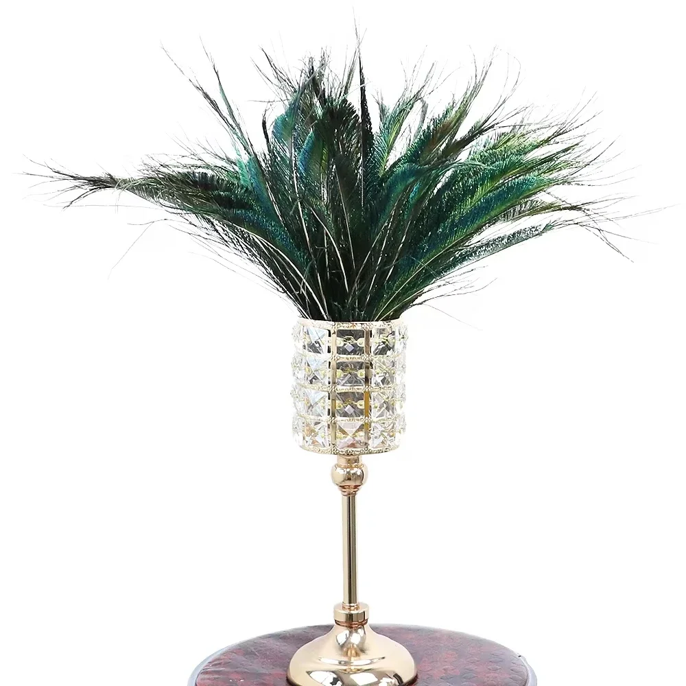 10 pçs plumas de pavão 30-35cm penas naturais para diy artesanato jóias fazendo casamento casa decoração do hotel uso