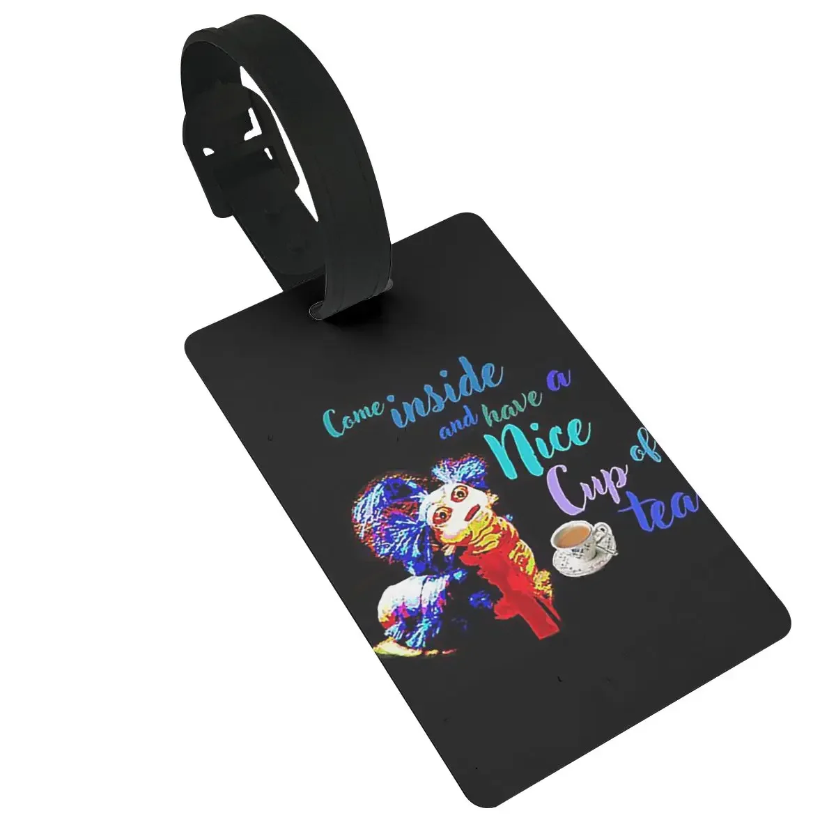 

Labyrinth Worm Luggage Tags Suitcase Accessories Travel PVC Cute Baggage Boarding Tag Portable Label Holder ID Name Address