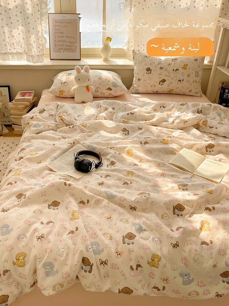

Cartoon Waed Cotton Air Conditioner Summer Quilt Dormi Single Child Thin Spring Autumn Core Can Be Waed by hine Su...