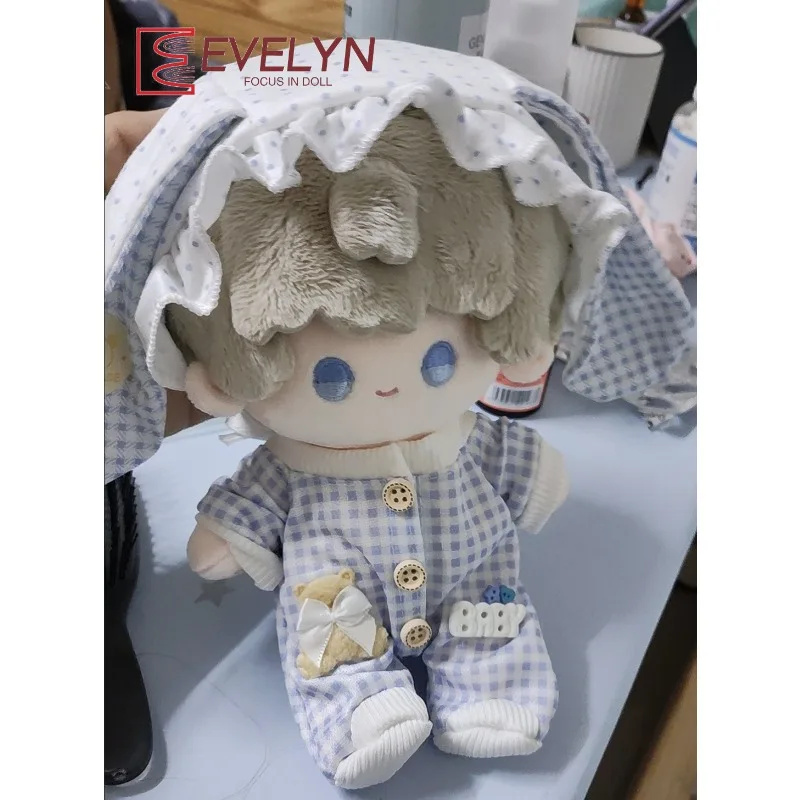 Evelyn 20cm Doll Clothes Game Love and Deepspace Xavier Sylus Dolls Jumpsuits Playing House Dress up Doll Mini Pajamas Gift