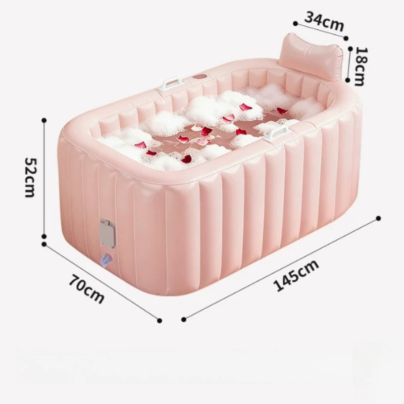 Bath Above Ground Hot Tub Large Clearance Lazy Portable Hot Tub Adults Inflatable Jacuzzi Inflable Hidromasaje Home Furniture