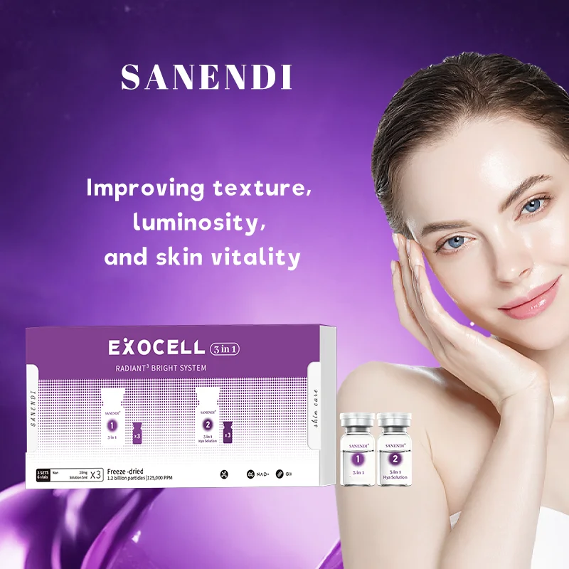 SANENDI Exocell Korean Skin Care NAD+ CICA PLA For Facial Smoothing Hydration Brighting Der.pen Home Care Serum