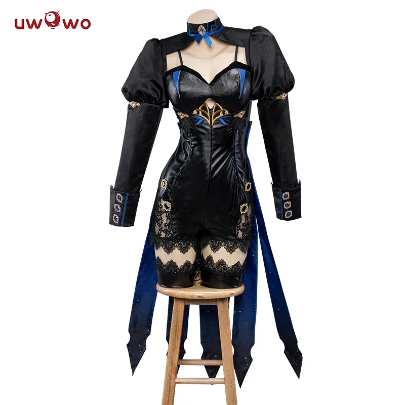 IN STOCK Genshin Impact Fanart Abyss Lumine Princess Cosplay Costume Exclusive Traveler Lumine&Aether Halloween Costumes